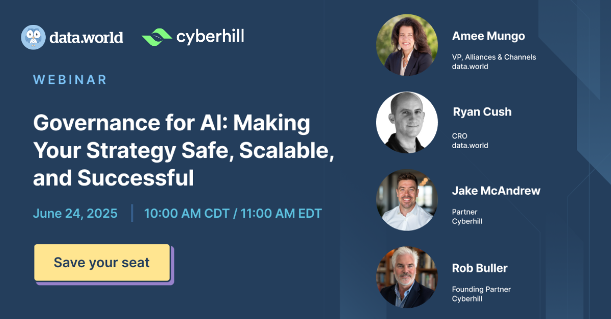 Data.world X Cyberhill Webinar